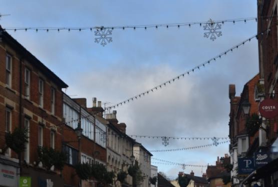 Traders delighted with new festive lights and free trees