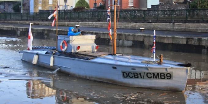 Radio-controlled First World War motor boat is set to star at ‘The Trad’