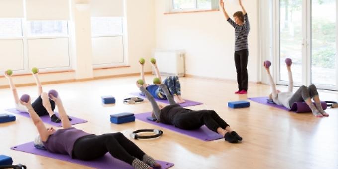 Pilates classes are back in halls, come and join us