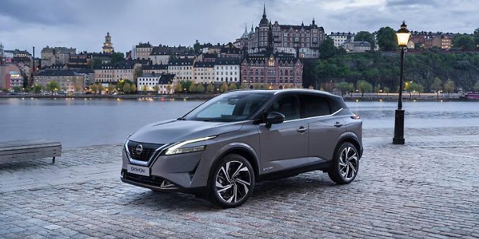 Qashqai equipped with e-Power drive system