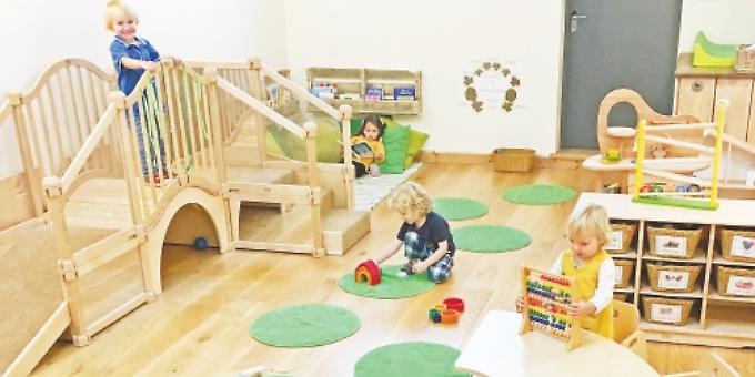 Nursery's 'Little Peas' room welcomes one-year-olds