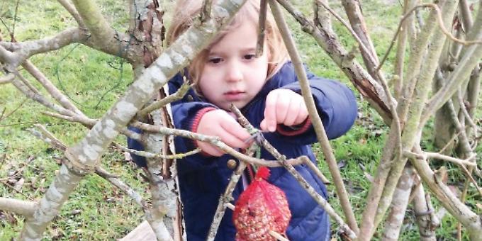 Toddlers have a licence to roam the great outdoors