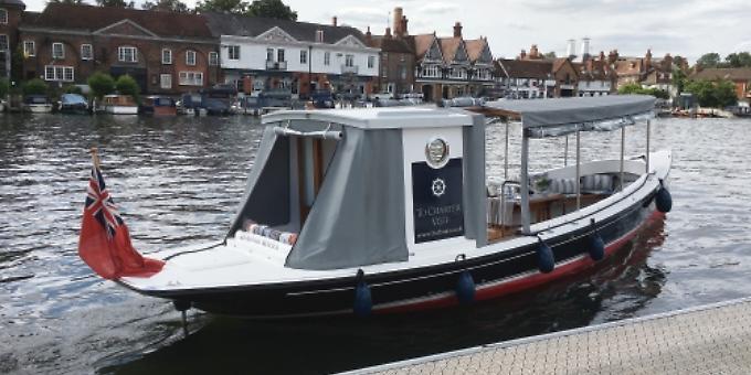 Electric boats are perfect for the Thames