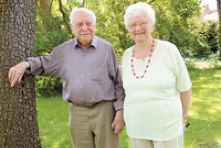 Platinum couple celebrate 70 years together