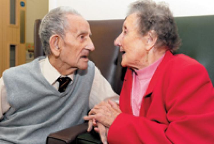 Wartime romance led to 70 years of marriage