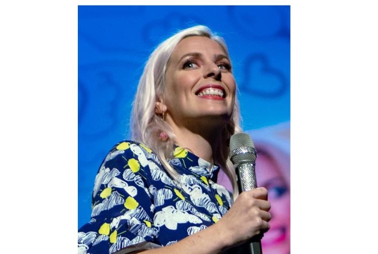 Sara Pascoe - London Palladium by Raph_PH via Wikimedia Commons.