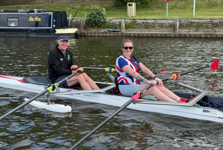 Maidenhead Rowing Club holds 'on the water' rowing day for Invictus Games athletes