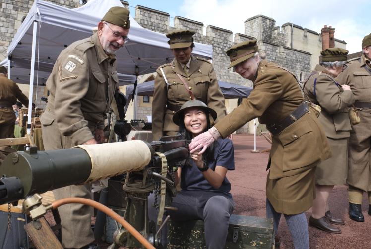 Wartime weekend at Windsor Castle to mark 80th anniversary of VJ Day