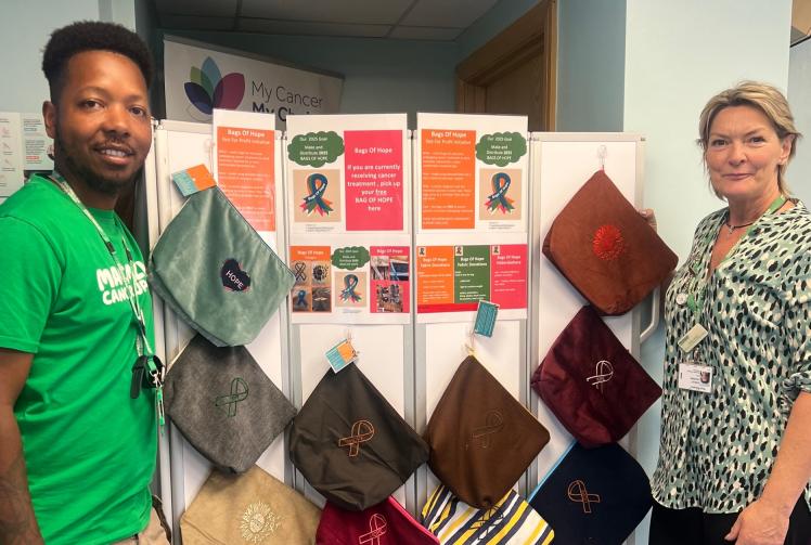 Sew much love: 300 pouches gifted to cancer patients in a week