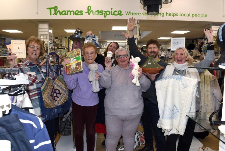 Thames Hospice skeletons