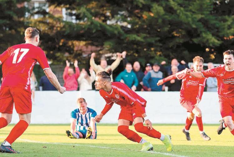 Flackwell Heath sweep aside Slough Town to progress in Berks & Bucks Senior Cup