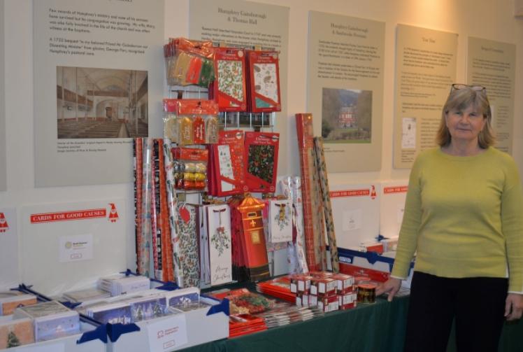 Cards shop for charities opens at church centre