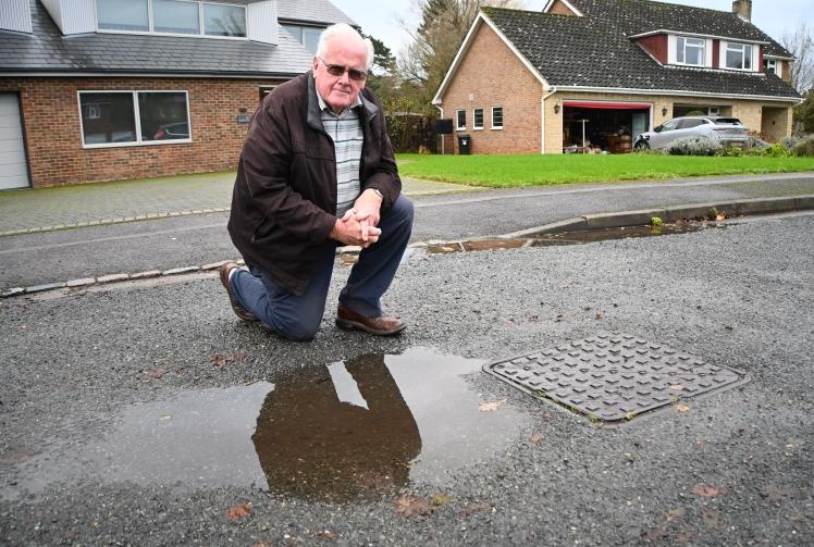 Residents unhappy to be told road won’t be repaired