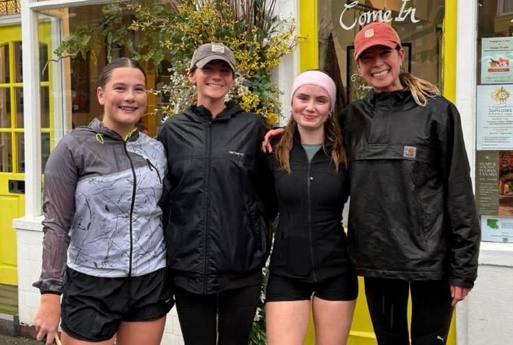 Wet start for running club as cyclist pulled from river