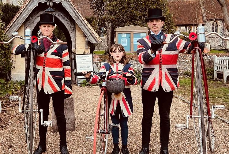 Henley youngster follows in father&rsquo;s tracks to become penny-farthing prodigy
