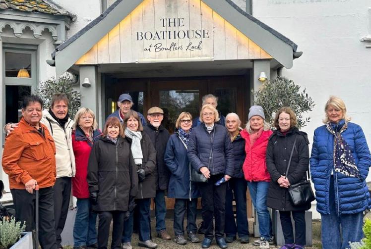 Friends of Ray Mill Island celebrate one year of popular Walk & Talk initiative