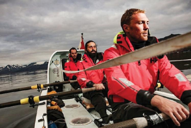 Olympian calls off Polar Row due to danger... and he misses family