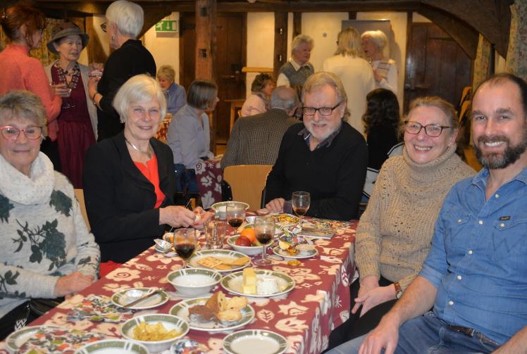 Church volunteers thrown thank-you party