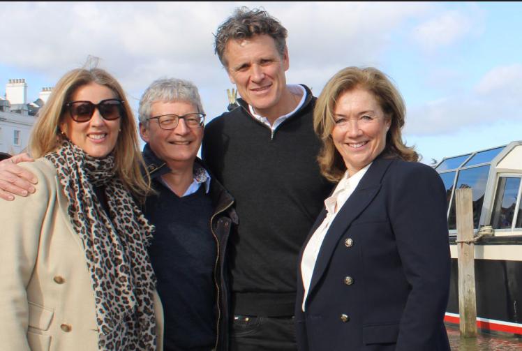 Former rower who had brain injury is first charity patron