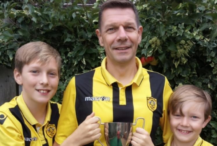 Dad on target for eighth race of year for sons’ club