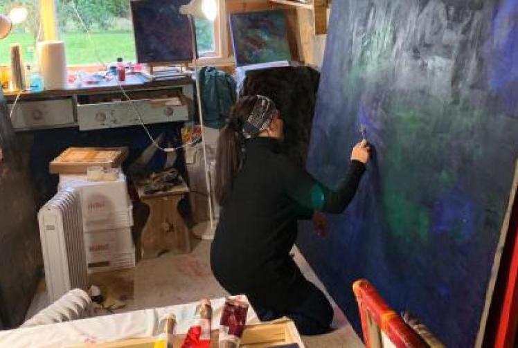 Northern Lights artist is making her UK debut 