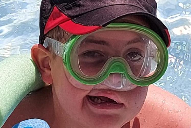 Charlie enjoys swimming and shopping in between cancer treatments