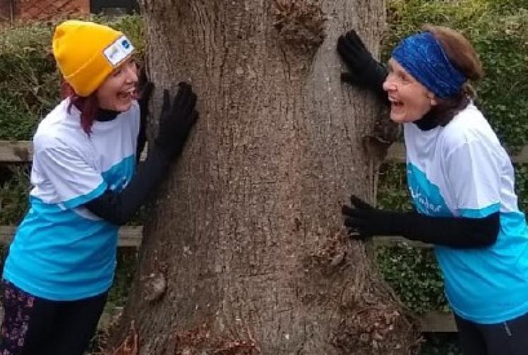 Women run 5km a day for month