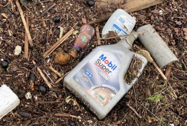 I was shocked by river rubbish