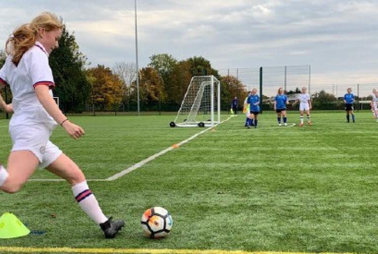Footballing girls feel more onside with A-level studies