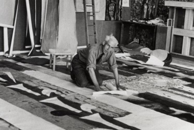 Artist painted in coloured light to honour Betjeman