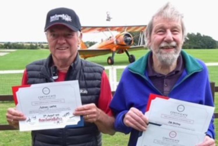 I’ve no fear, says deaf and blind wing walker