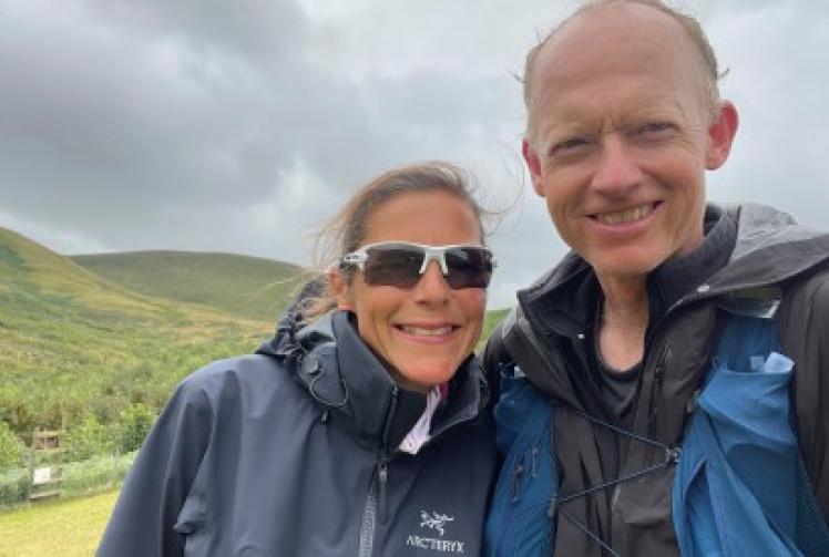 Woman, 51, sets ultra run record despite leg injury