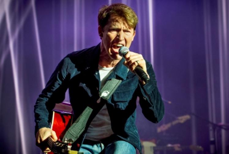 Festival-goers enjoy James Blunt on second night