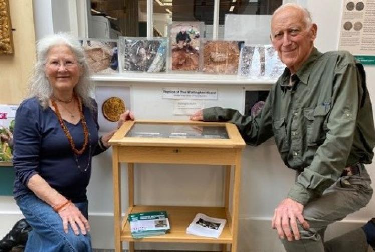 Hoard on show at first library event since lockdown ended