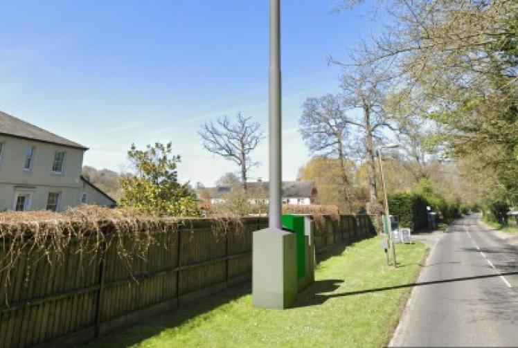 File image of mobile phone mast