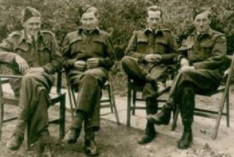 Crew of RAF bomber which crashed in village while on secret mission are remembered... 78 years later