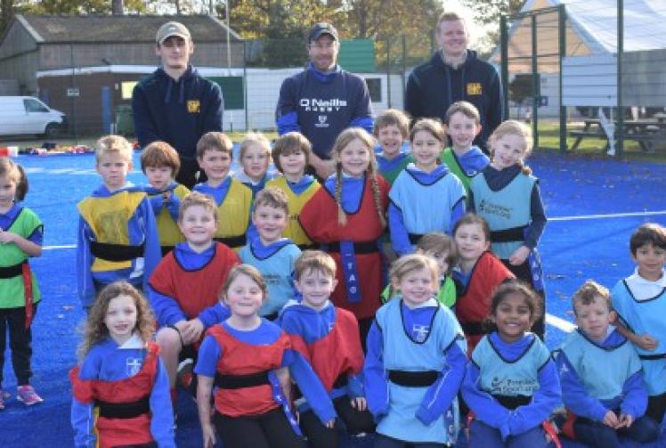 Nettlebed and Shiplake pupils take part in tag rugby