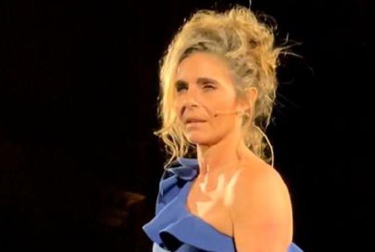 Child abuse survivor so emotional after speech at charity fundraising dinner