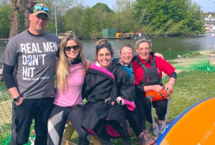 Campaigner paddles 10 miles to promote charity