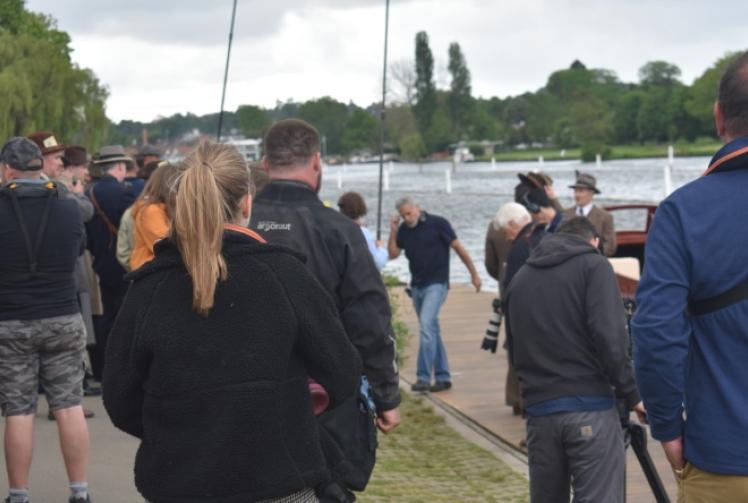 George Clooney films rowing blockbuster in Henley