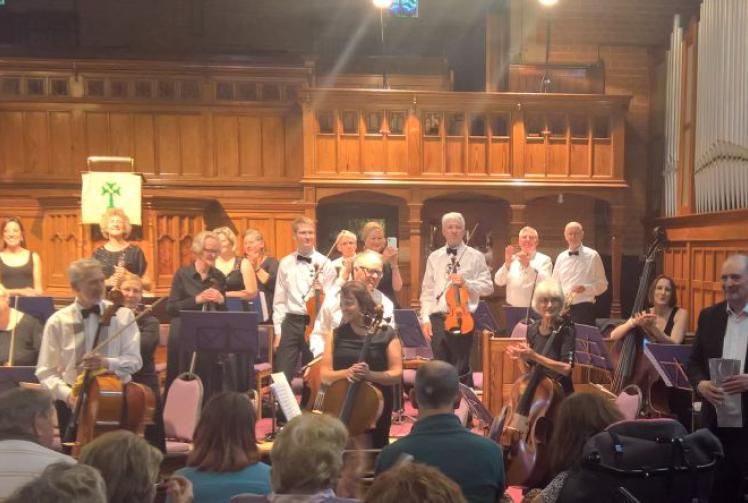 Conductor’s penultimate concert with Fingal’s Cave to the Wombles