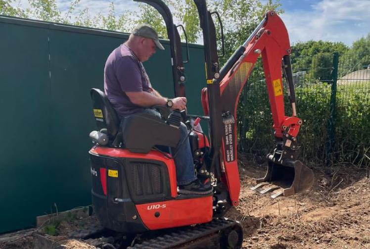 Brain injury charity creating sensory garden for clients