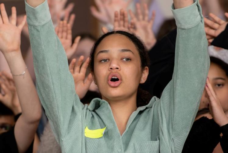 Opera inspired by children’s conversations with others less fortunate