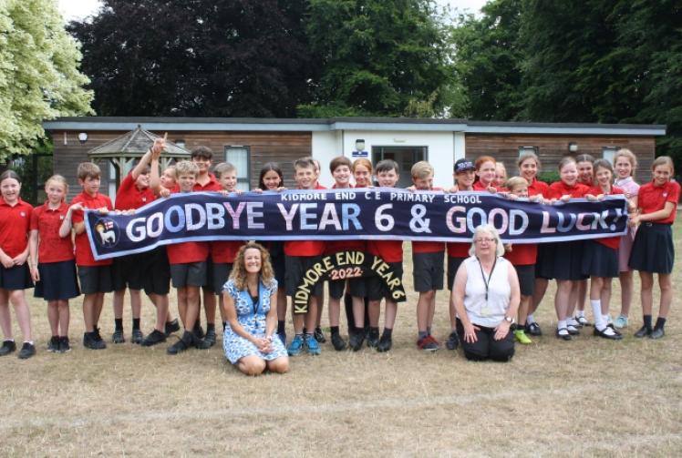 Children sad but happy to be leaving primary school