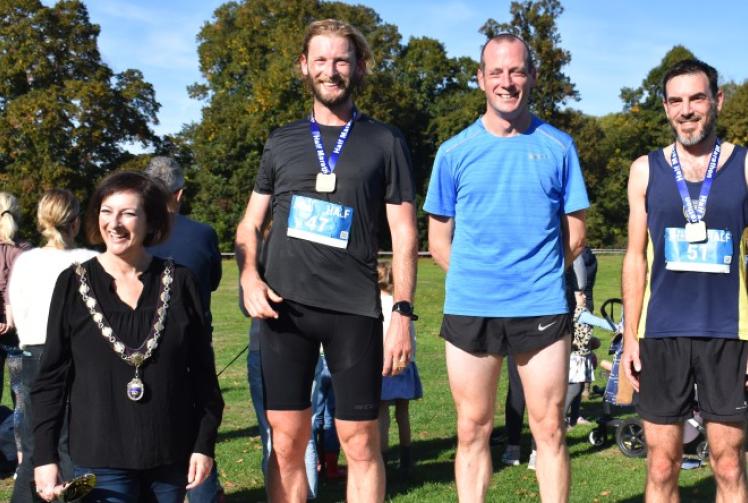 New mum is first woman in half marathon for second year running