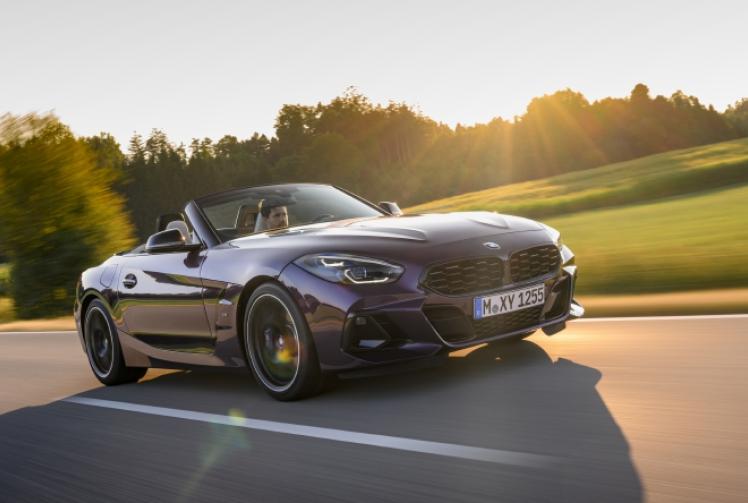 BMW open-top sports car has updated design