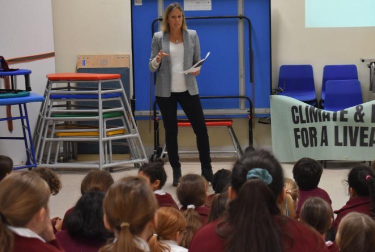...and children asked to write to him about their future