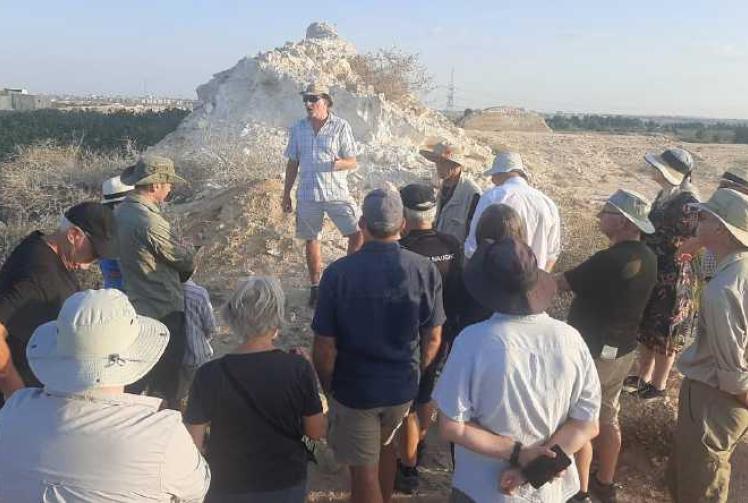 I was made battlefield tour guide where my dad fought