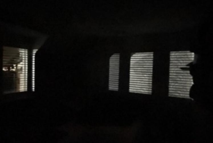 Football club lights can be seen from two miles away