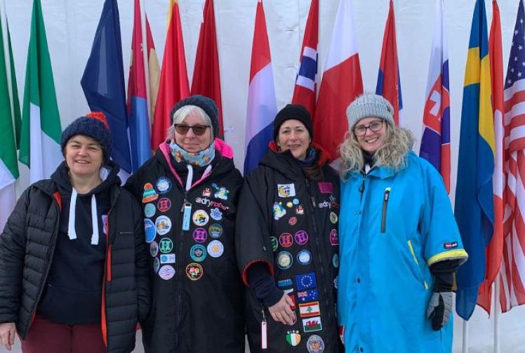 Open water swimmers finish seventh at championships